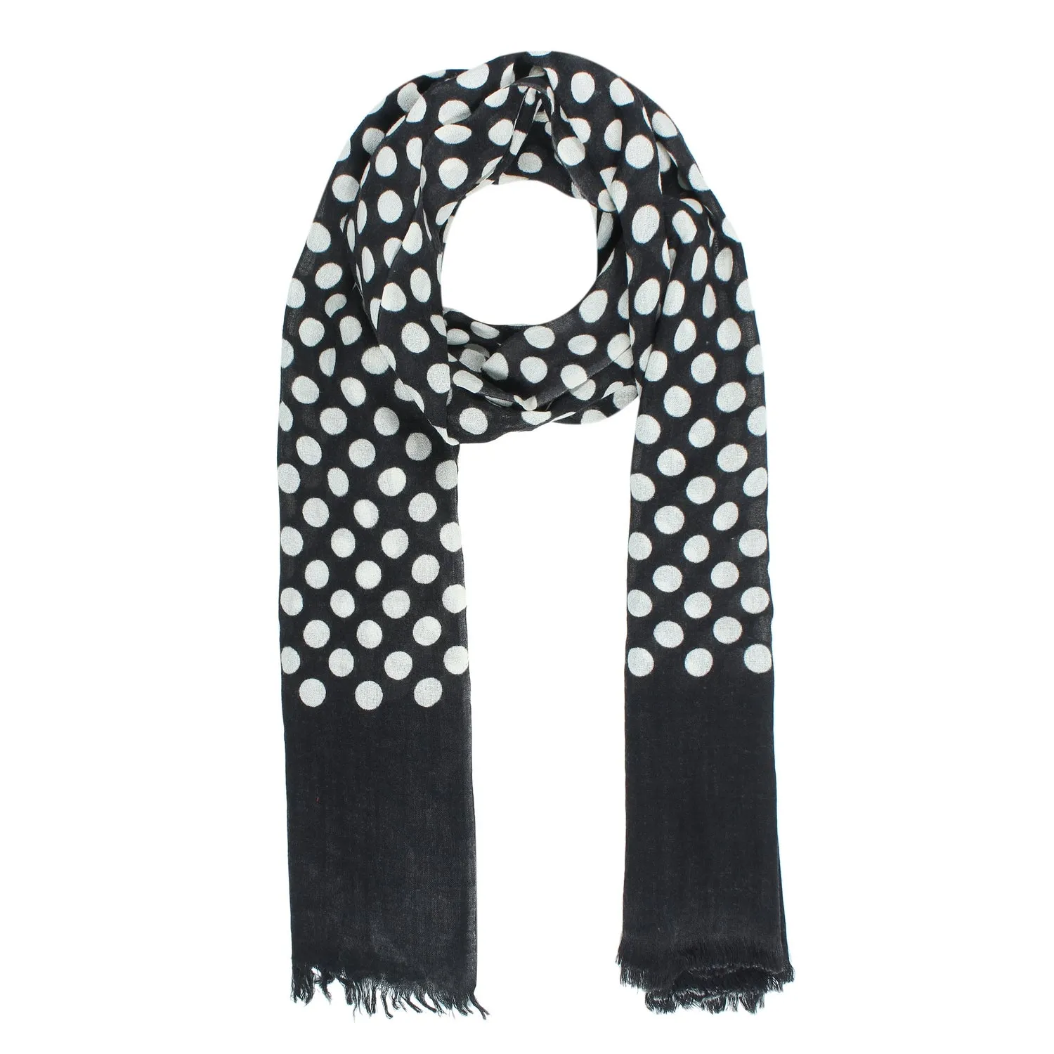 Whimsical Dot Dance Scarf