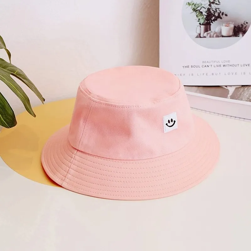 Women Fisherman Hat Sunbonnet Bucket Hat Bright Color Hip Pop Casual Fedoras Outdoor Beach Cap for Unisex