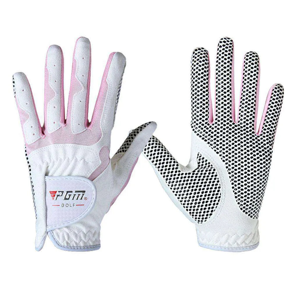 Women s Anti-slip Design Golf Gloves Left and Right Hand Breathable Sports Gloves - Walmart.com - Walmart.com