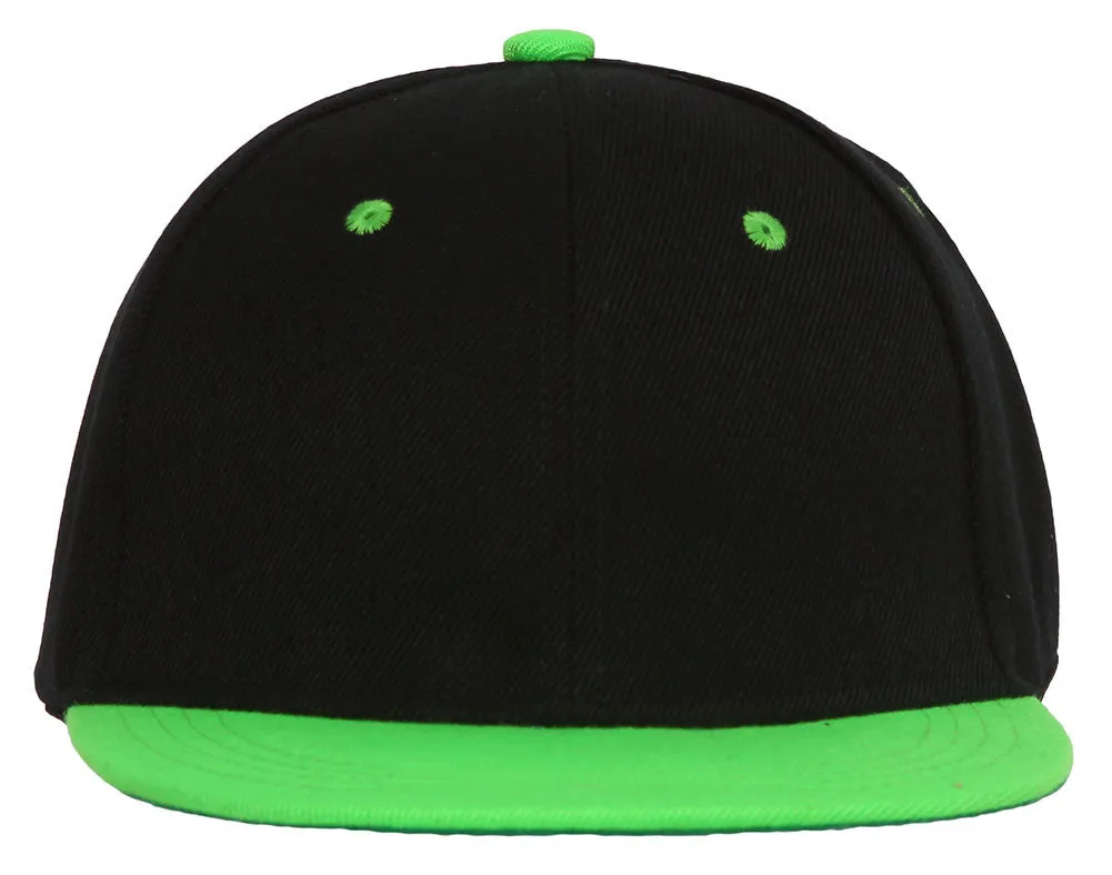 Youth Blank Two-Tone Snapback Hat