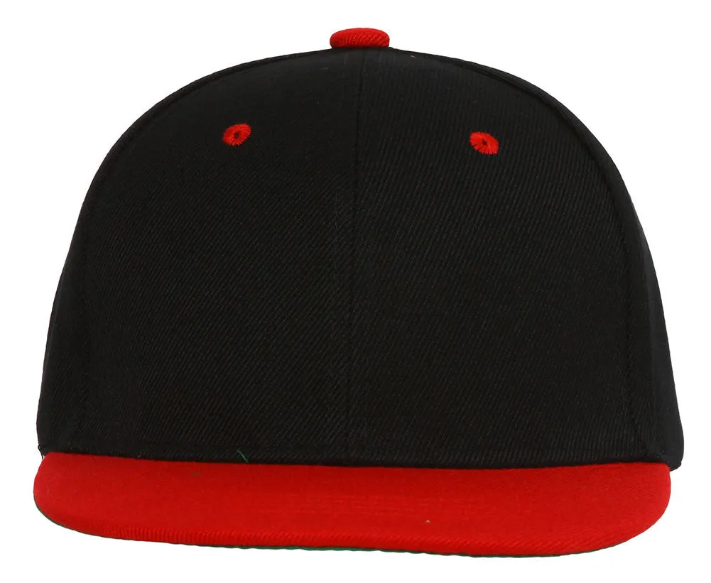 Youth Blank Two-Tone Snapback Hat